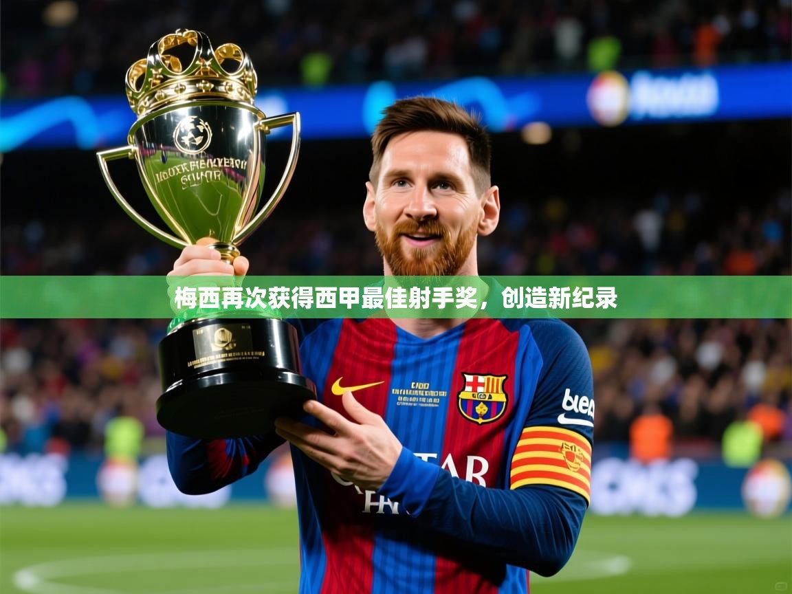 2025开运体育入口梅西再次获得西甲最佳射手奖,创造新纪录 第4张