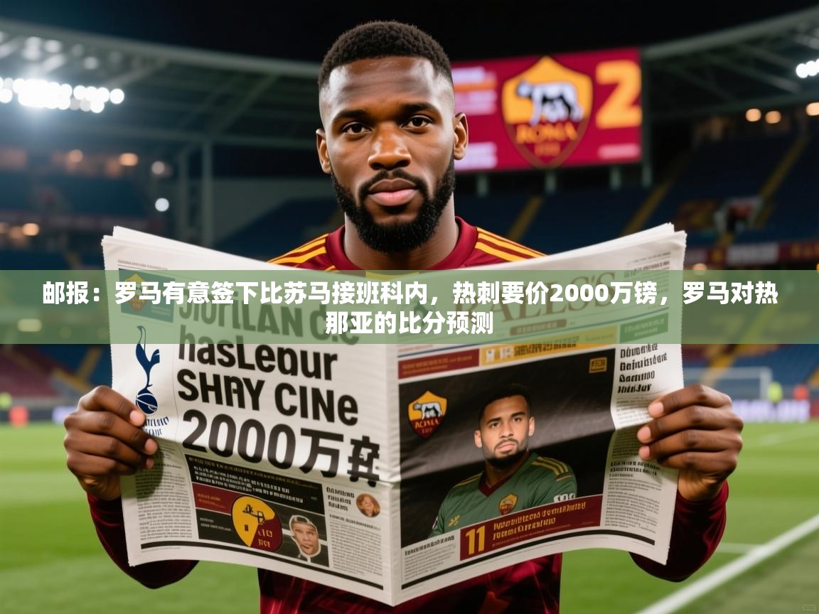 2025开云体育入口手机版邮报:罗马有意签下比苏马接班科内,热刺要价2000万镑,罗马对热那亚的比分预测 第3张