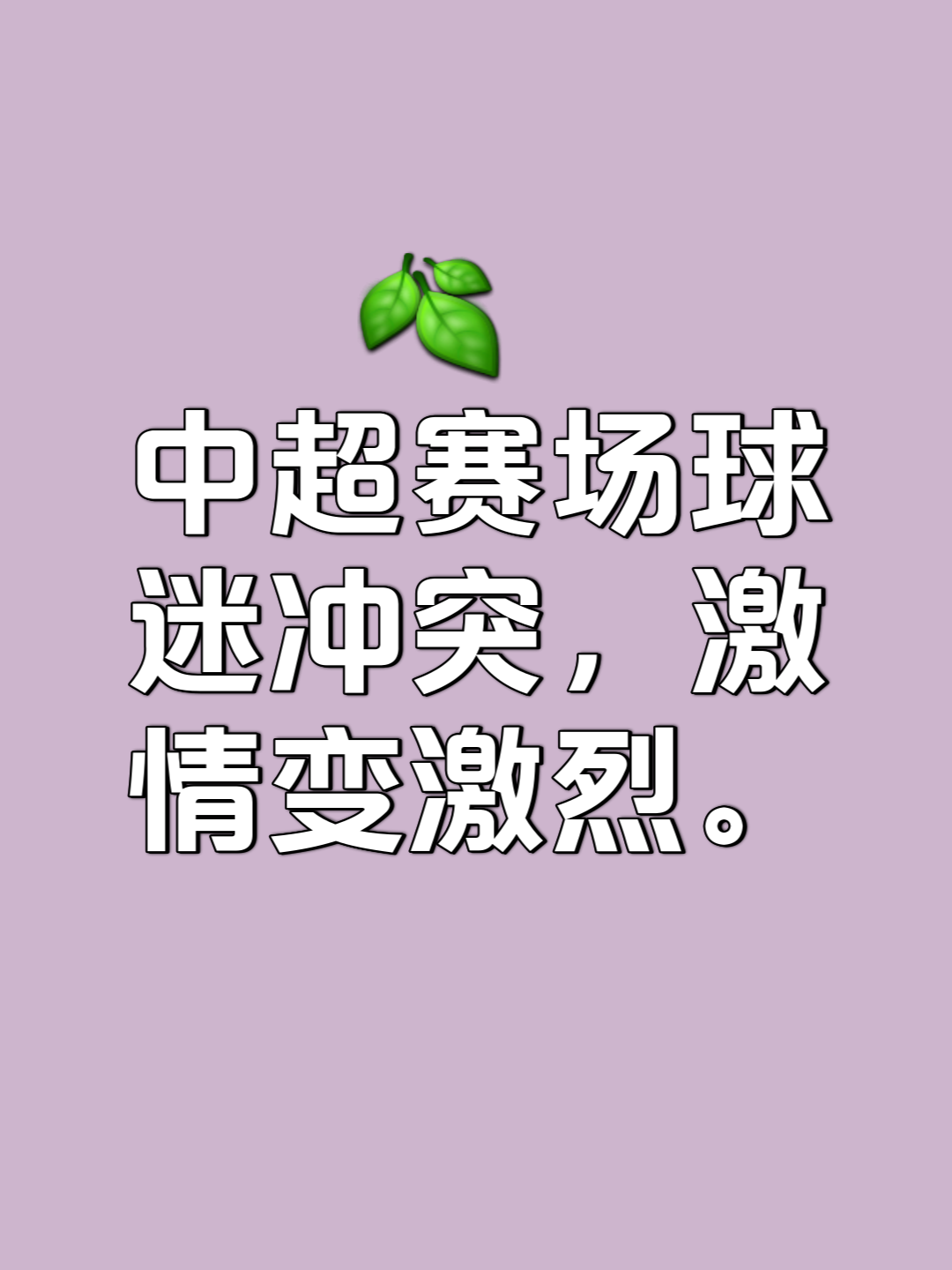 体育竞技场面激烈刺激，球迷心情澎湃